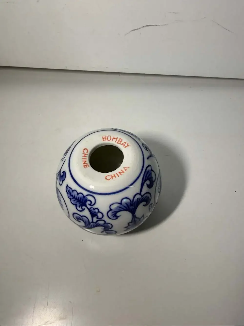 Bombay Blue & White Chinoiserie Ceramic Votive Tea Light Candle Holder 3 Types